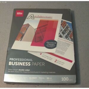 ARCHITECTURE-Office Depot,Business Paper Heavy Weight Double-Sided 100‎ Sheets